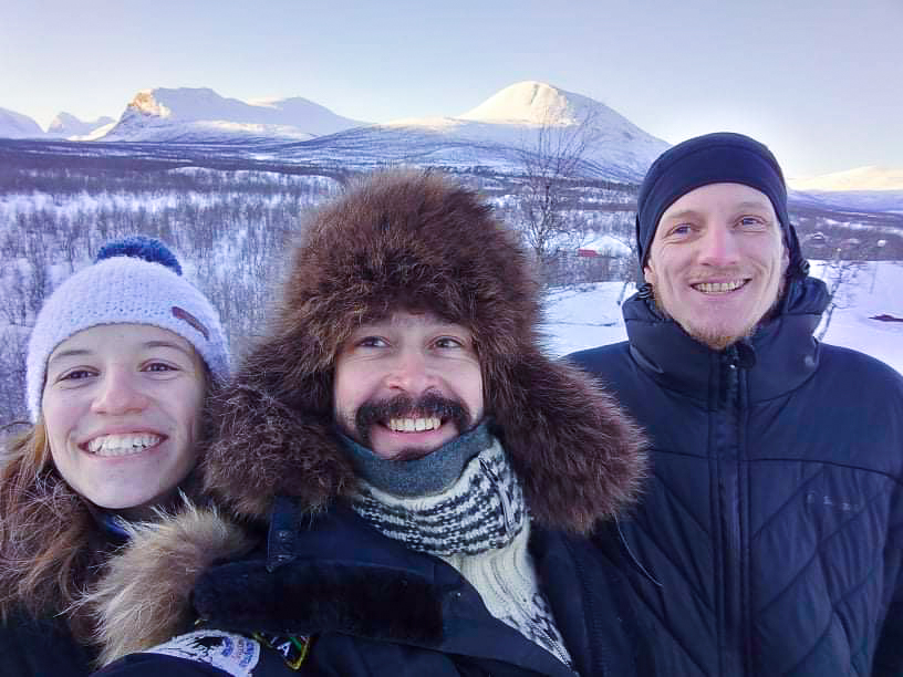 já, Rémi a Martÿn, z náma Kebnekaise